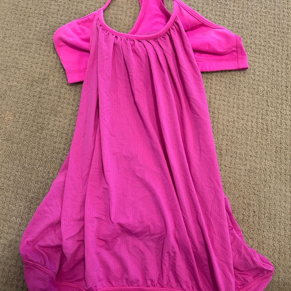 lululemon athletica Bright Pink Tank Top
